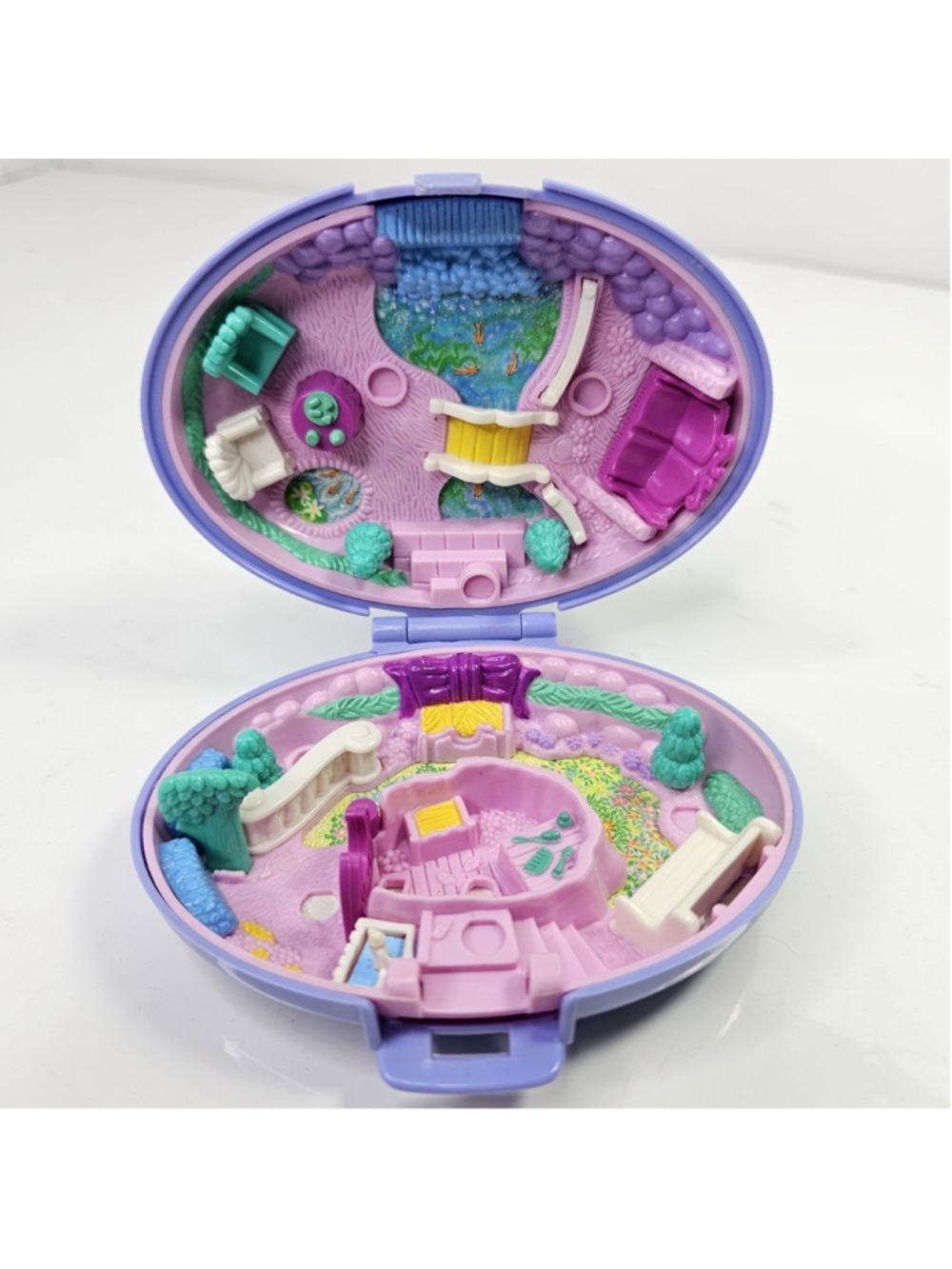 Polly Pocket Pony 1995 Blue Bird Oval Incomplete vintage
